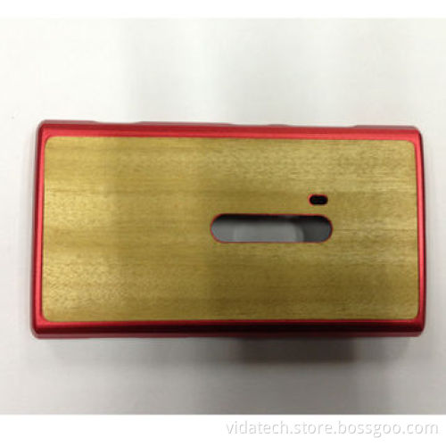 Wood and Aluminum Metal Full Body Case Cover for Nokia Lumia 920, Factory